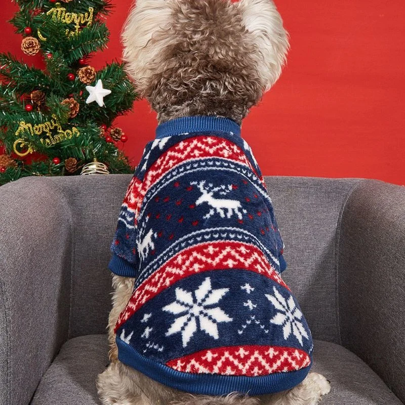 Autumn Winter Dog Sweater Christmas Costume Sweatshirt for Small Medium Dogs Pet Pullover Poodle French Bulldog Clothes
Autumn Winter Dog Sweater Christmas Costume Sweatshirt for Small Medium Dogs Pet Pullover Poodle French Bulldog Clothes
