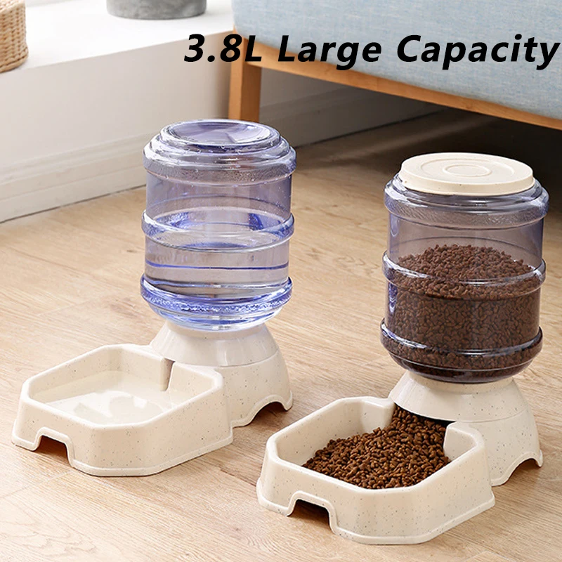 Автоматическая кормушка для домашних животных, л, вместительный водяной фонтан для кошек, пластиковая бутылка для воды для собак, миски для ... 
Автоматическая кормушка для домашних животных, л, вместительный водяной фонтан для кошек, пластиковая бутылка для воды для собак, миски для ...