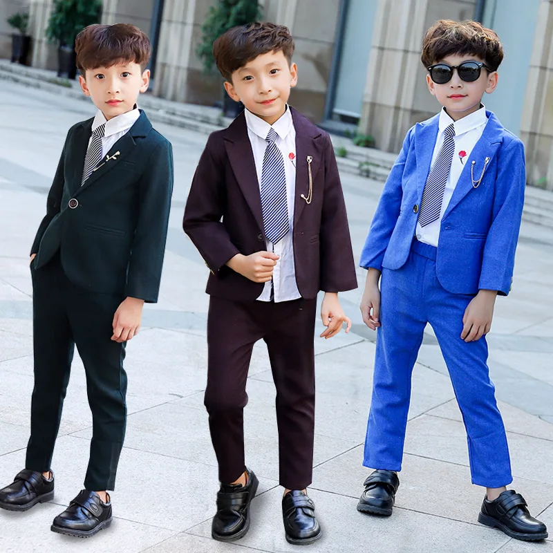 Строгий Свадебный костюм для мальчиков с цветочным рисунком, блейзер + брюки для вечеринки на выпускной, костюм из 2 предметов для смокинга 
Строгий Свадебный костюм для мальчиков с цветочным рисунком, блейзер + брюки для вечеринки на выпускной, костюм из 2 предметов для смокинга