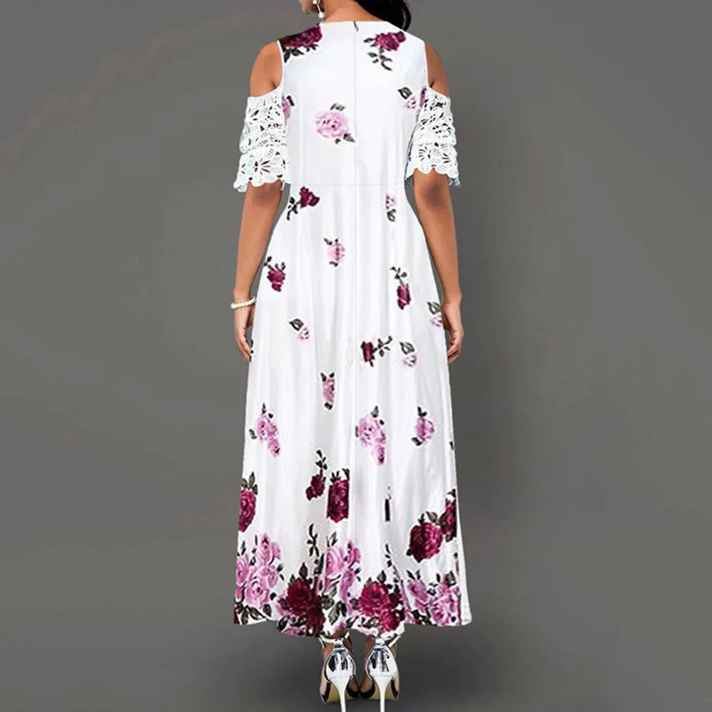 African Women Elegant Printed White Long Dress 2020 Spring Summer A Line Maxi Dresses Robe Femme Vestiods Prom Party Vestidos
African Women Elegant Printed White Long Dress 2020 Spring Summer A Line Maxi Dresses Robe Femme Vestiods Prom Party Vestidos