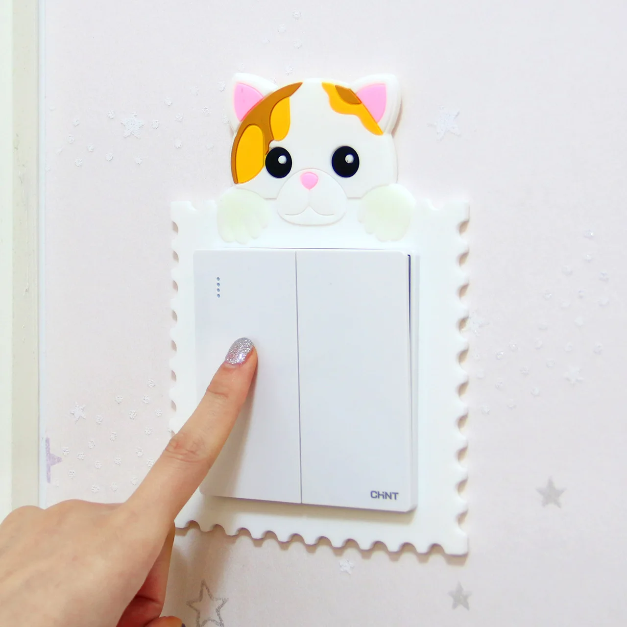 Switch Sticker Cartoon Creative Silicone Socket Protective Cover Wall Sticker Luminous Household 86 Switch Decoration Sticker
Switch Sticker Cartoon Creative Silicone Socket Protective Cover Wall Sticker Luminous Household 86 Switch Decoration Sticker