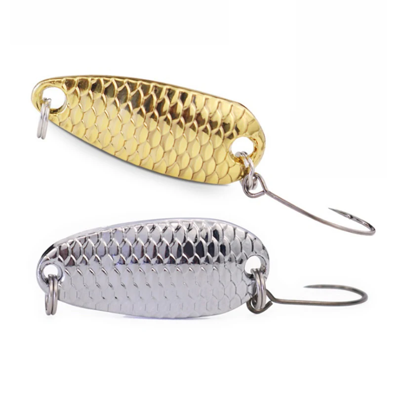 Metal Spinner Spoon Trout Salmon Bass Fishing Lure 2.5g 3.5g 5g Hard Bait Sequins Artificial Bait Small Sequins Fishing Spoon
Metal Spinner Spoon Trout Salmon Bass Fishing Lure 2.5g 3.5g 5g Hard Bait Sequins Artificial Bait Small Sequins Fishing Spoon