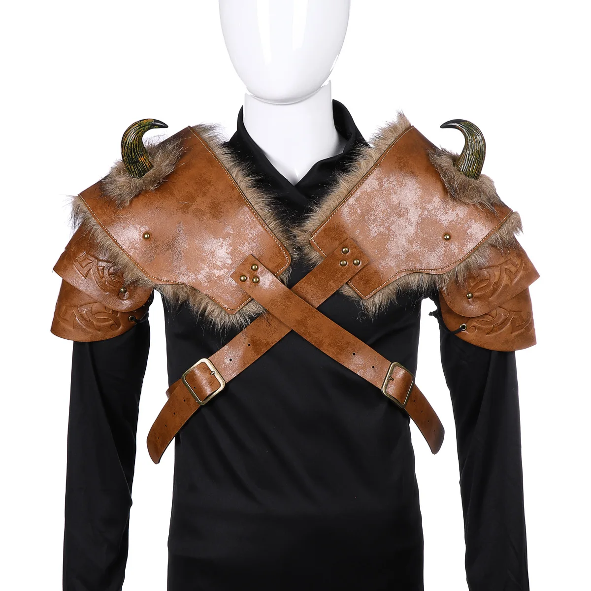 Cosplay Medieval Costume Accessories Retro Female Warrior Soldier Knight Armor Shoes Cover Woman Armor with Horn
Cosplay Medieval Costume Accessories Retro Female Warrior Soldier Knight Armor Shoes Cover Woman Armor with Horn