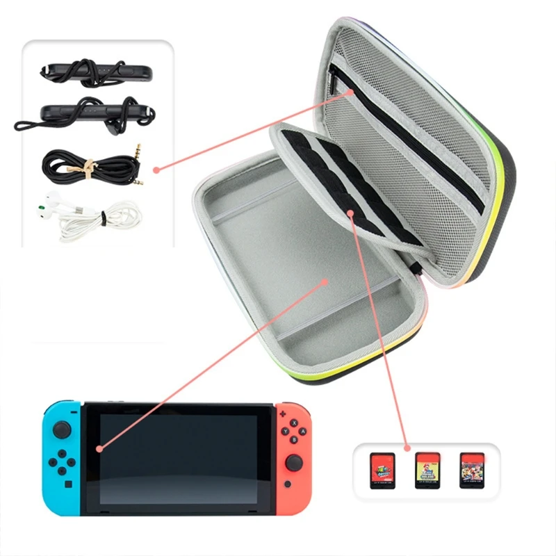 Portable Storage Hand Bag Travel Carry Case Protector for NS Switch Accessory
Portable Storage Hand Bag Travel Carry Case Protector for NS Switch Accessory