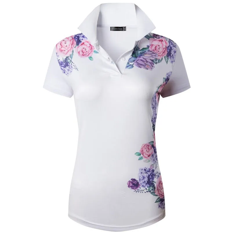 jeansian Fashion Style Women's Casual Short Sleeve T-Shirt Tee Print Polo Shirt Tshirt Golf Polos Tennis Badminton SWT317 White
jeansian Fashion Style Women's Casual Short Sleeve T-Shirt Tee Print Polo Shirt Tshirt Golf Polos Tennis Badminton SWT317 White