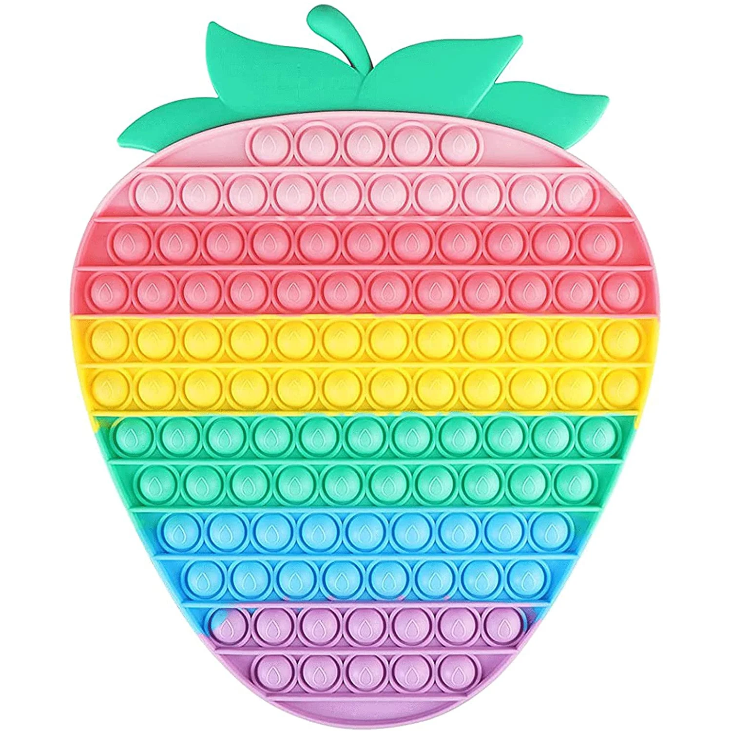Strawberry Big Size Push Board Game XL Giant Colorful Fidget Toys Jumbo Simple Dimple for children antistress Figet Toy Fun Gift
Strawberry Big Size Push Board Game XL Giant Colorful Fidget Toys Jumbo Simple Dimple for children antistress Figet Toy Fun Gift
