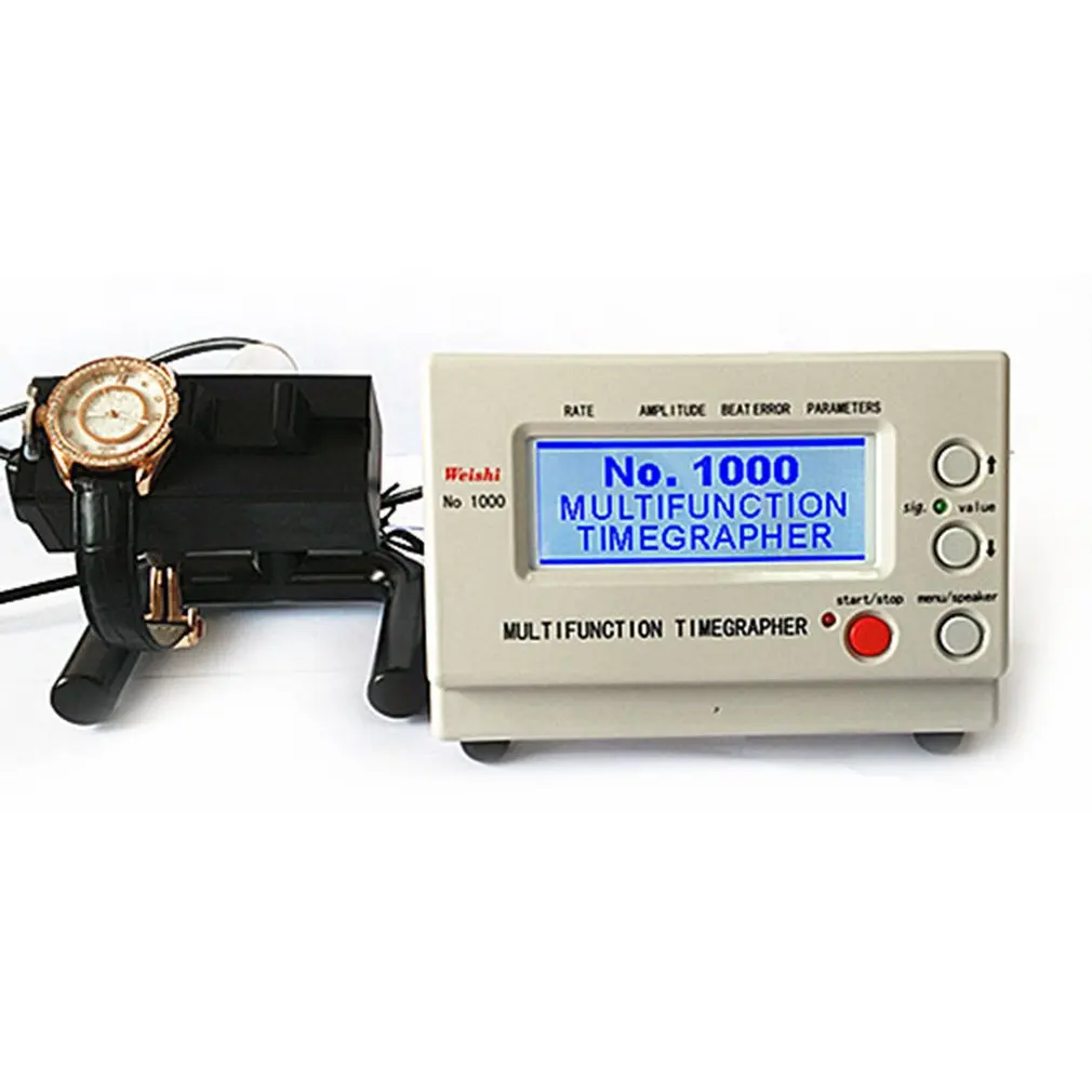 No.1000 Timegrapher Watch Tester Mechanical Watch Timing Machine Calibration Repair Tools US Plug 110-220V
No.1000 Timegrapher Watch Tester Mechanical Watch Timing Machine Calibration Repair Tools US Plug 110-220V
