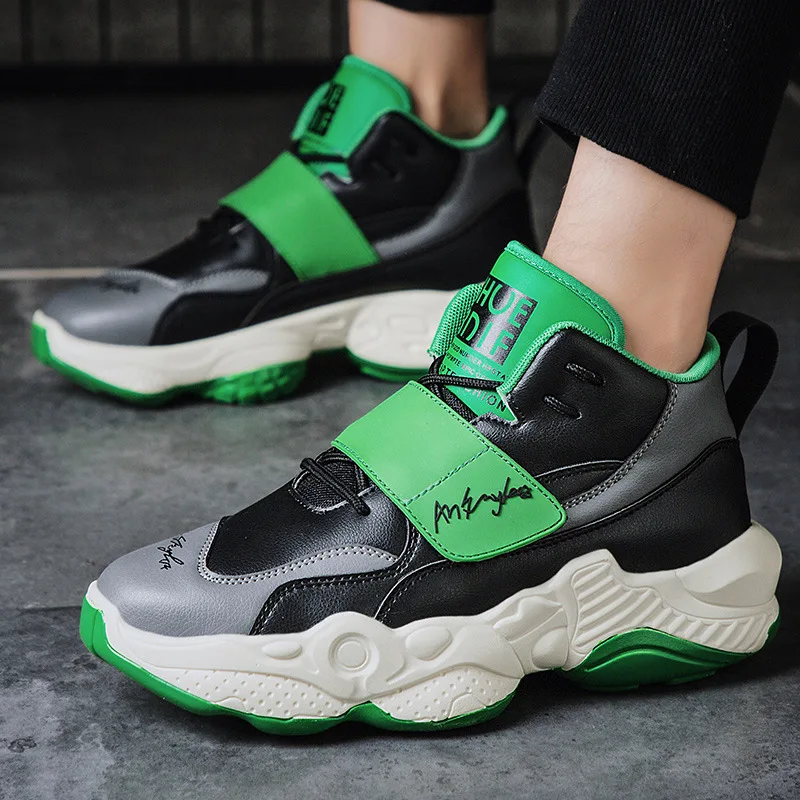 Ins Men's Fashion Designer Shoes Thick Bottom Increased Sneakers Casual Shoes Tenis Baskest Chunky Sneakers Sapato Masculino
Ins Men's Fashion Designer Shoes Thick Bottom Increased Sneakers Casual Shoes Tenis Baskest Chunky Sneakers Sapato Masculino