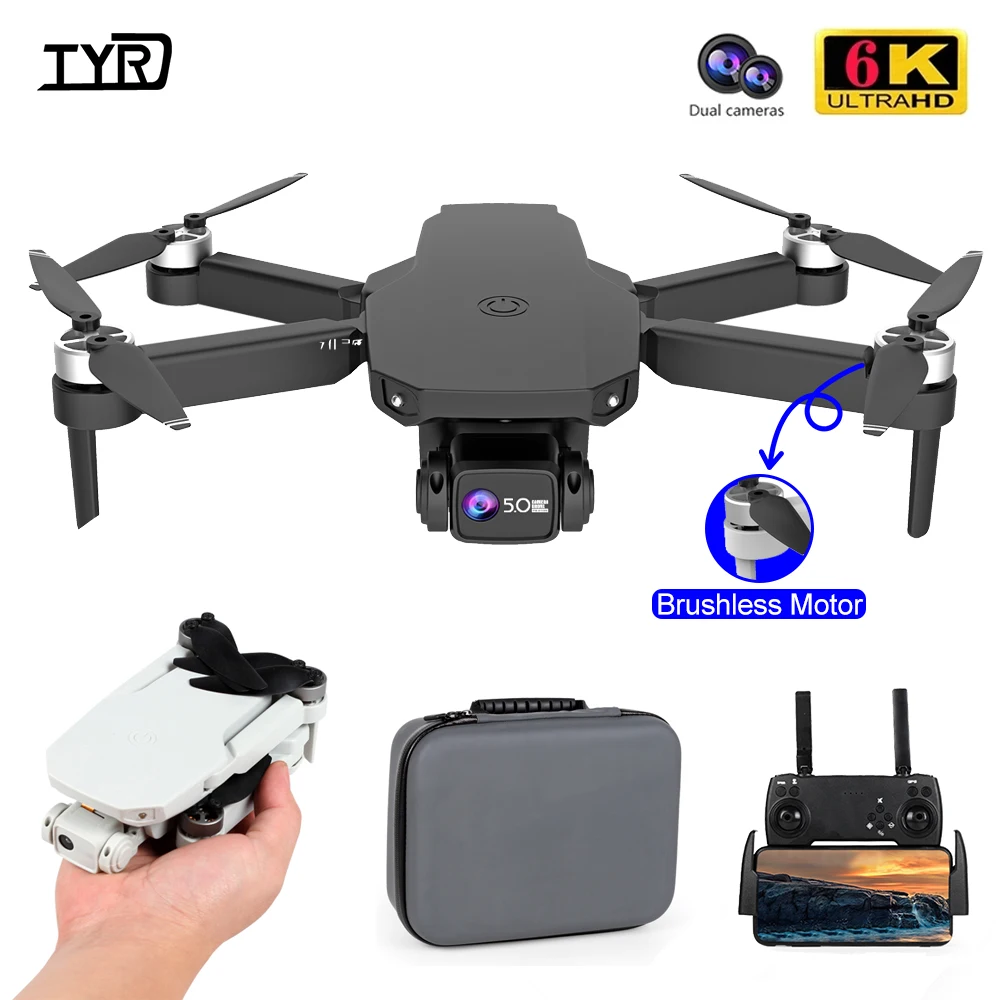 TYRC New CS003 Rc Drone Gps 5G Wifi FPV Dron Brushless Motor Positioning Optical Flow Dual Camera 6K HD Foldable Quadrocopter
TYRC New CS003 Rc Drone Gps 5G Wifi FPV Dron Brushless Motor Positioning Optical Flow Dual Camera 6K HD Foldable Quadrocopter