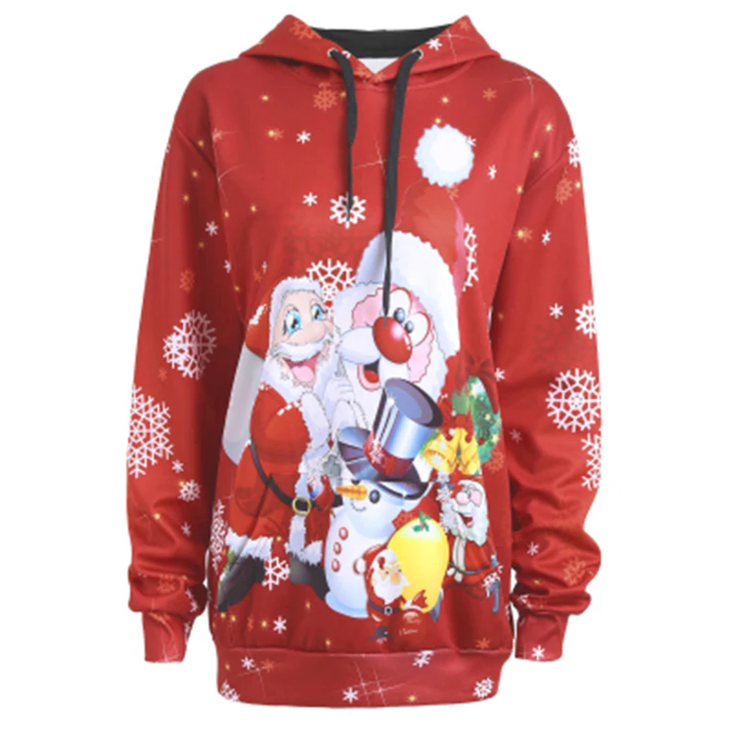 Umeko Autumn Winter Women's Christmas Hoodies Snowflake Santa Claus Print Hoodies Fashion Casual Hoodies Sweatshirts Pullovers
Umeko Autumn Winter Women's Christmas Hoodies Snowflake Santa Claus Print Hoodies Fashion Casual Hoodies Sweatshirts Pullovers