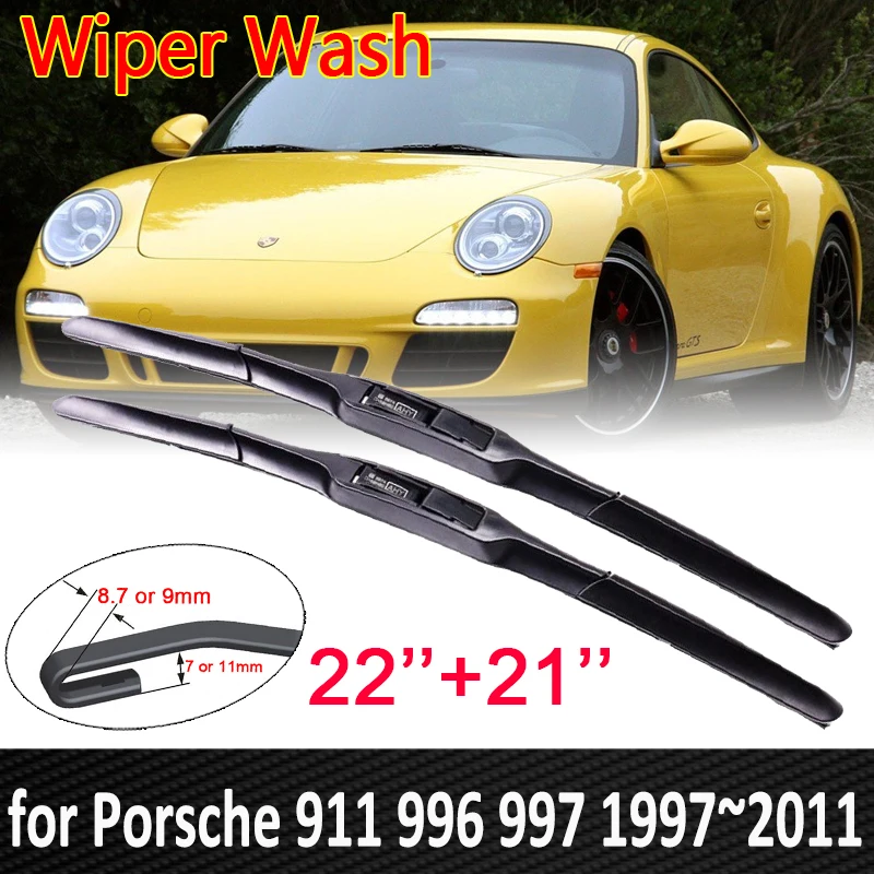 for Porsche 911 991 996 997 1997~2011 2004 2005 2006 2009 Front Windshield Wipers Car Wiper Blade Car Accessories U H Hook Arms
for Porsche 911 991 996 997 1997~2011 2004 2005 2006 2009 Front Windshield Wipers Car Wiper Blade Car Accessories U H Hook Arms