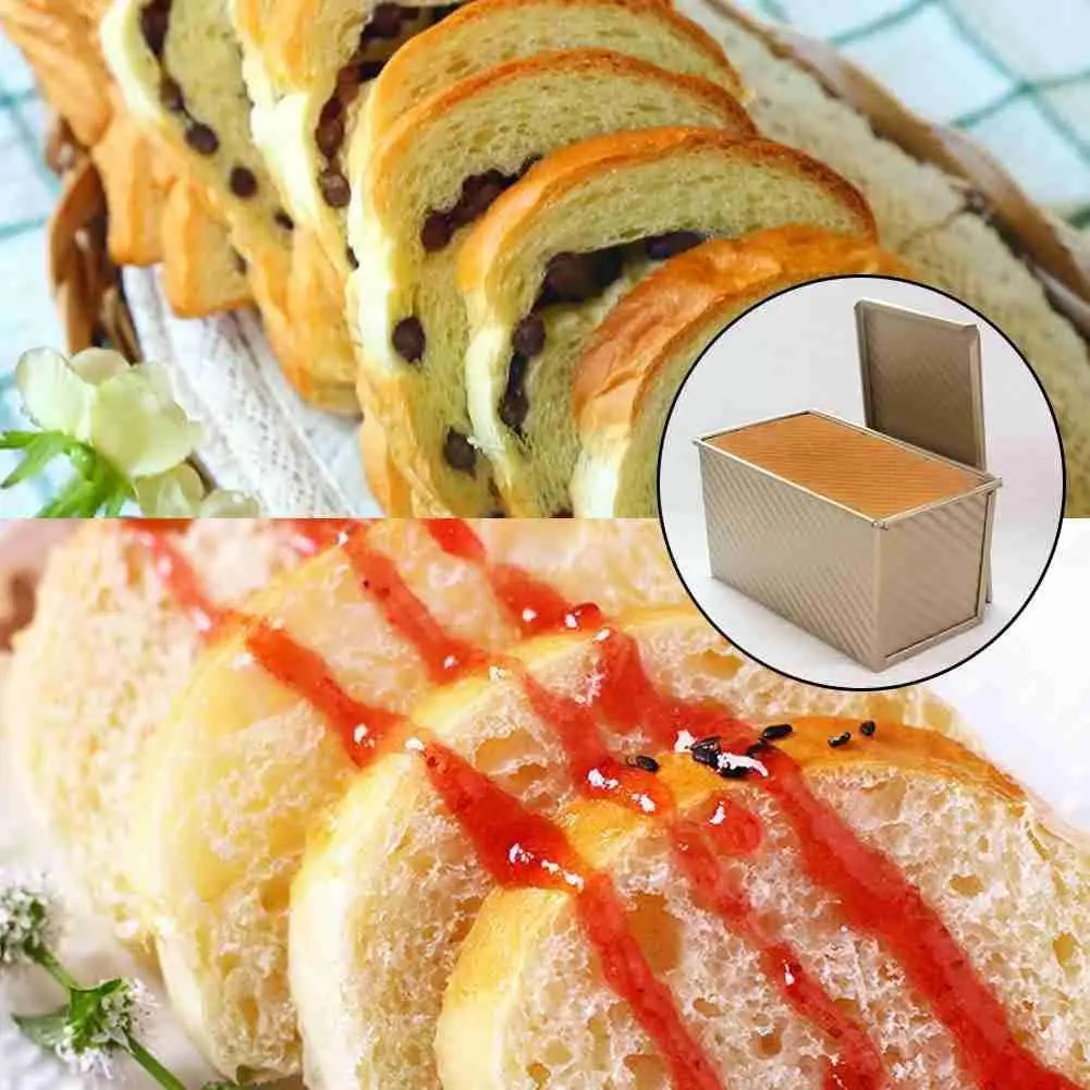 Прямоугольная антипригарная коробка для тостов, Золотая форма с крышкой для хлеба, торта, кухни для домашней духовки и инструментов для вып...
Прямоугольная антипригарная коробка для тостов, Золотая форма с крышкой для хлеба, торта, кухни для домашней духовки и инструментов для вып...