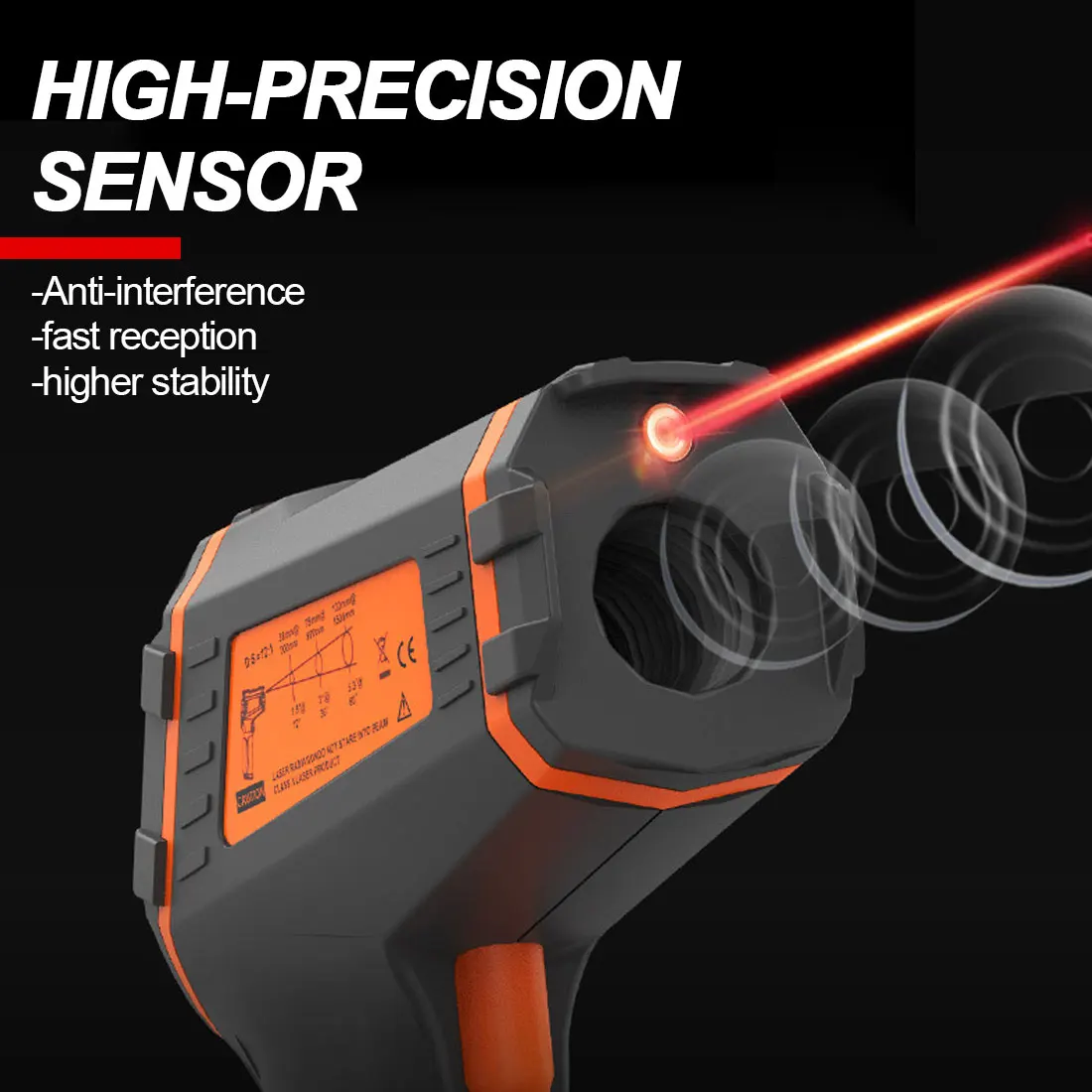 Digital infrared thermometer Laser thermometer Non-contact pyrometer Imager Hygrometer IR termometro Color LCD light alarm
Digital infrared thermometer Laser thermometer Non-contact pyrometer Imager Hygrometer IR termometro Color LCD light alarm