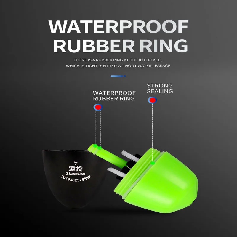 Rock Casting Sea Fishing Buoy Float Led Two-Color Light Rock Fishing Float Sea Fishing Float Night Fishing Float Fishing Gear
Rock Casting Sea Fishing Buoy Float Led Two-Color Light Rock Fishing Float Sea Fishing Float Night Fishing Float Fishing Gear