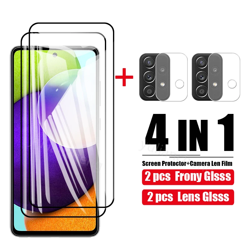 

A03S Tempered Glass For Samsung A32 5G Screen Protector For Samsung A22 A02S A21S A31 A02 A12 A21 A03 Camera Len Protective Film