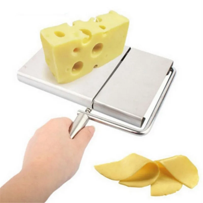 Cheese Slicer Butter Cutter Knife Board Stainless Steel Wire Making Dessert Blade Kitchen Cooking Bake Tool Accessories
Cheese Slicer Butter Cutter Knife Board Stainless Steel Wire Making Dessert Blade Kitchen Cooking Bake Tool Accessories