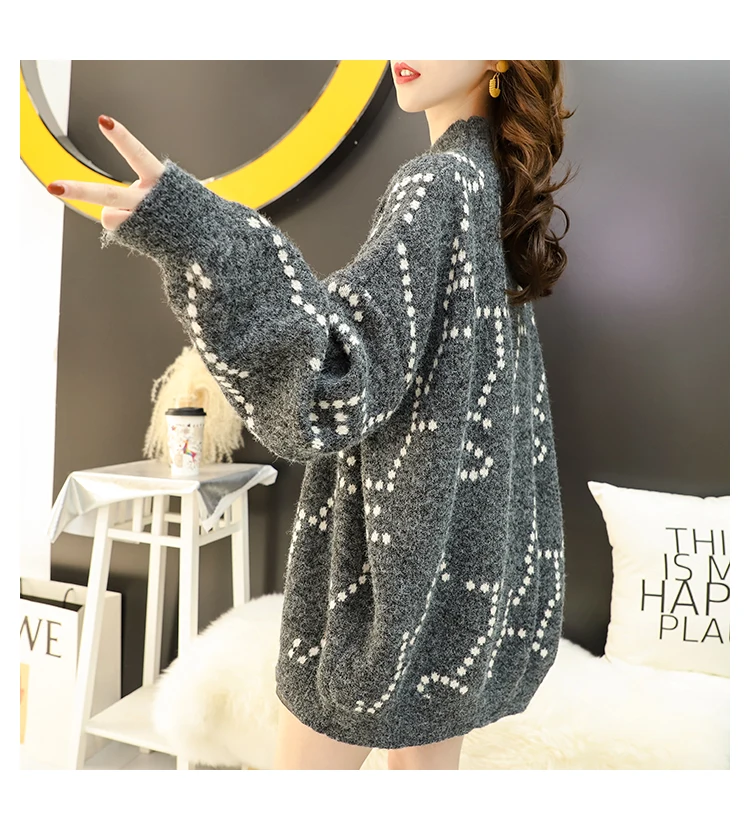 2020 Fashion Striped Loose Turtleneck Sweater Female Long Sleeve Large Size Stitching Lazy Sweater Pullover Women Autumn Winter
2020 Fashion Striped Loose Turtleneck Sweater Female Long Sleeve Large Size Stitching Lazy Sweater Pullover Women Autumn Winter