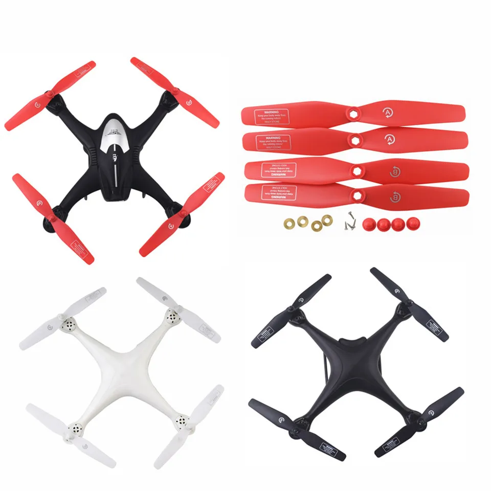 4 шт. Пропеллер для SJRC S20W S30W T18 H301S T25 HS110D HS110G HS120D FPV RC Квадрокоптер запасные части пульт дистанционного управления лопасти дрона
4 шт. Пропеллер для SJRC S20W S30W T18 H301S T25 HS110D HS110G HS120D FPV RC Квадрокоптер запасные части пульт дистанционного управления лопасти дрона