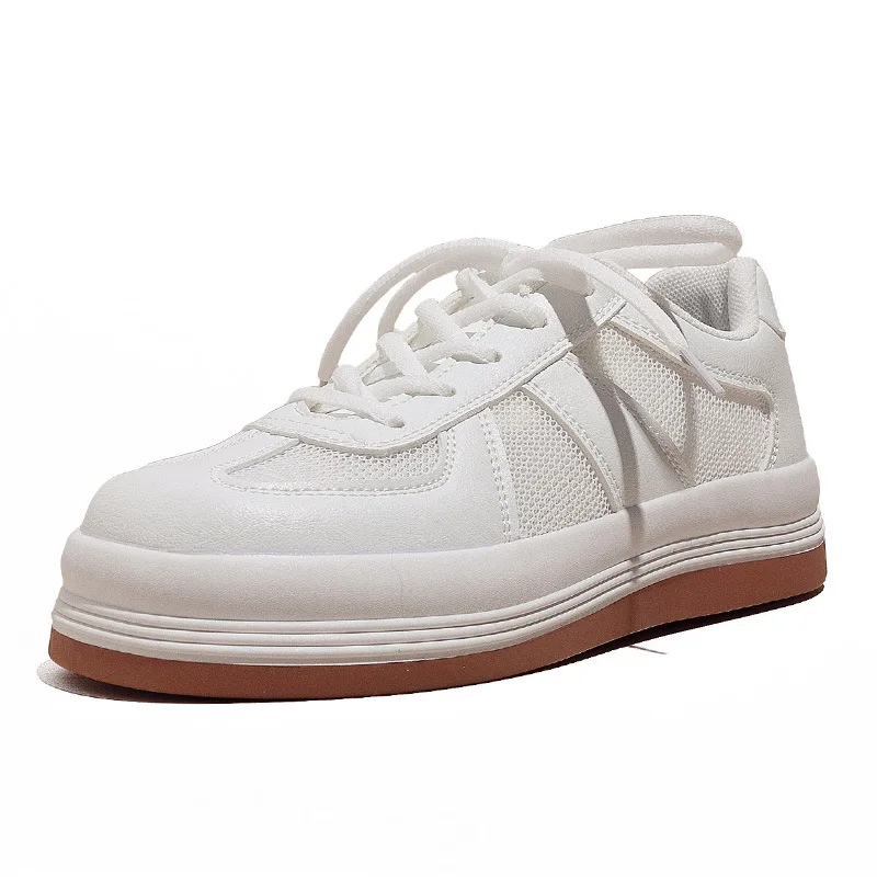 Small white shoe female shoe new style hollow out leather surface splicing sports leisure board shoe tide single shoe
Small white shoe female shoe new style hollow out leather surface splicing sports leisure board shoe tide single shoe