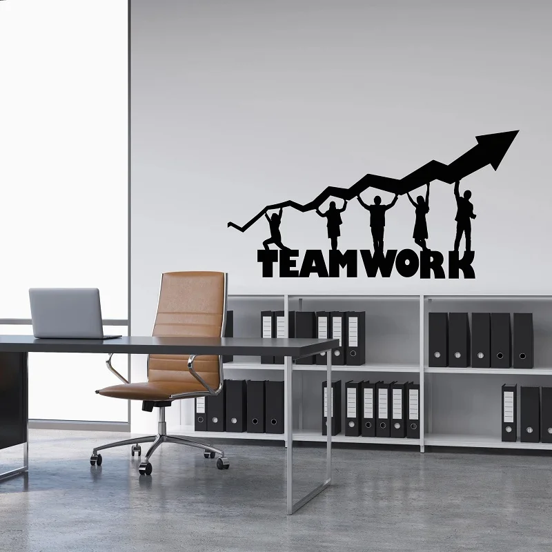 Teamwork Vinyl Wall Decal Club Company Office Wall Window Decoration Motivational Art Stickers Removable Room Posters P427
Teamwork Vinyl Wall Decal Club Company Office Wall Window Decoration Motivational Art Stickers Removable Room Posters P427