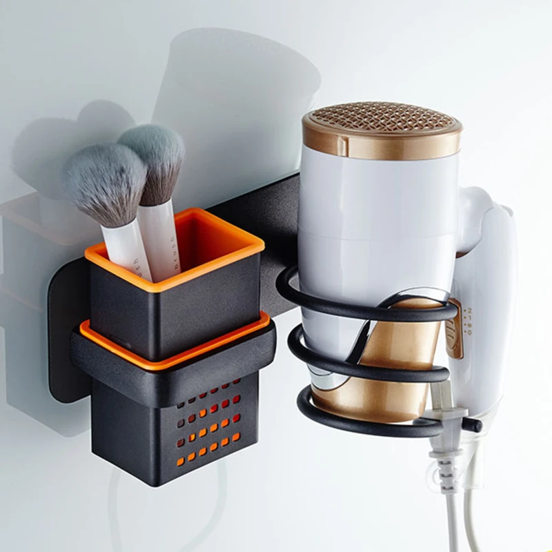 Aluminum Hair Dryer Holder Self-adhesive Bathroom Shelf with Basket Wall Mounted Hairdryer Storage Rack Blower Organizer
Aluminum Hair Dryer Holder Self-adhesive Bathroom Shelf with Basket Wall Mounted Hairdryer Storage Rack Blower Organizer