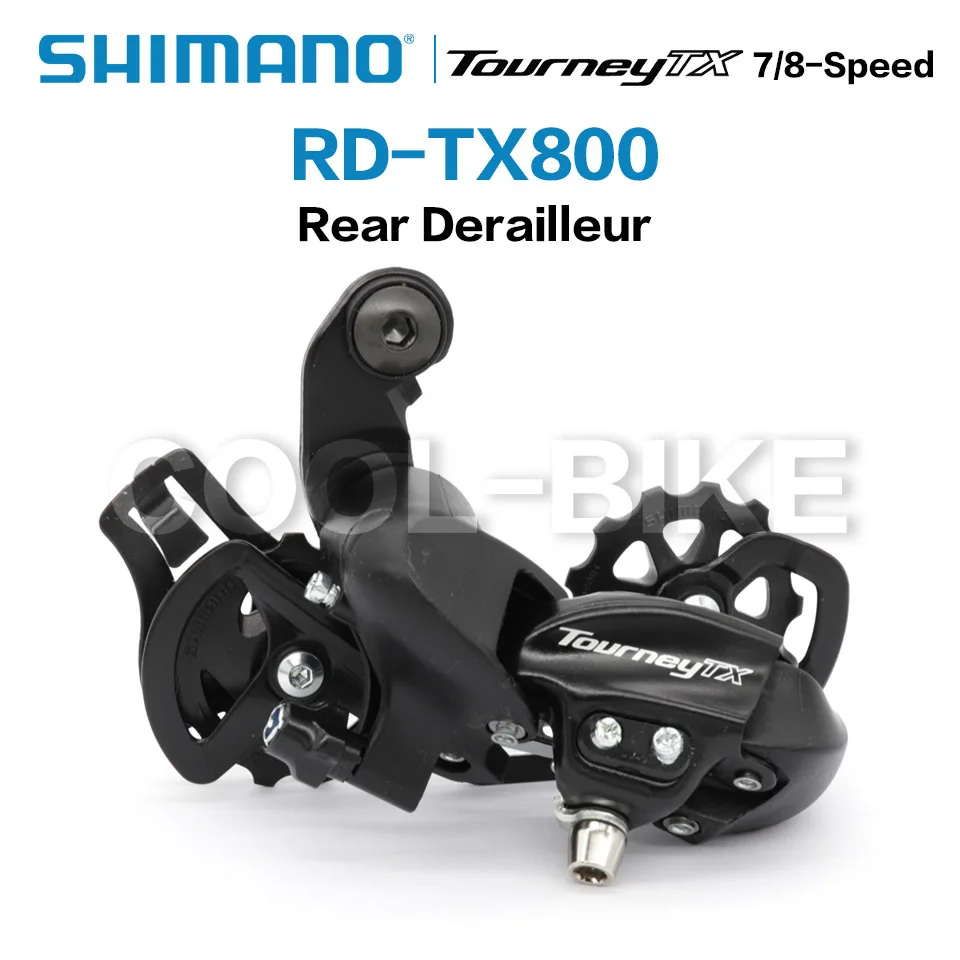 Горных велосипедов SHIMANO турнир RD TX800 задний переключатель 7/8 скорость TX800| |