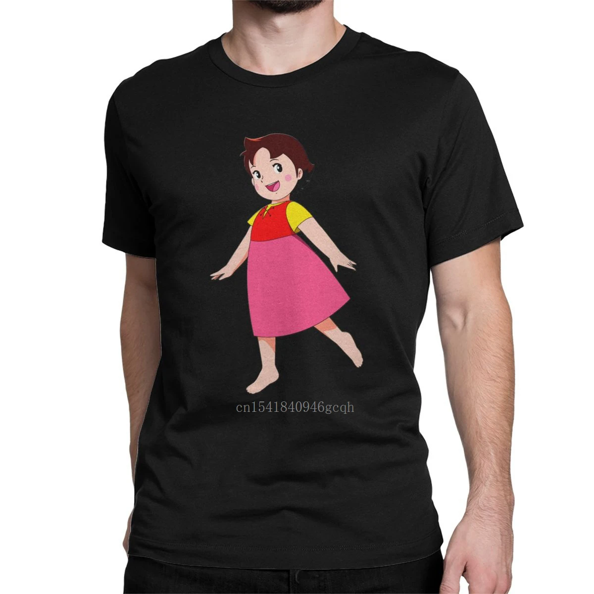 Amazing Heidi Girl Of The Alps T-Shirt Men Round Neck Pure Cotton T Shirt 1974 Manga Short Sleeve Tees Classic Clothes
Amazing Heidi Girl Of The Alps T-Shirt Men Round Neck Pure Cotton T Shirt 1974 Manga Short Sleeve Tees Classic Clothes