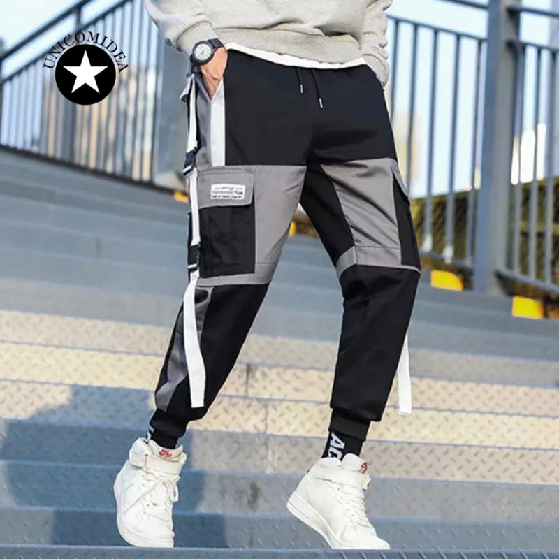 Streetwear Men's Multi Pockets Cargo Harem Pants Patchwork Casual Male Track Pants Joggers Trousers Fashion Harajuku Men Pants
Streetwear Men's Multi Pockets Cargo Harem Pants Patchwork Casual Male Track Pants Joggers Trousers Fashion Harajuku Men Pants
