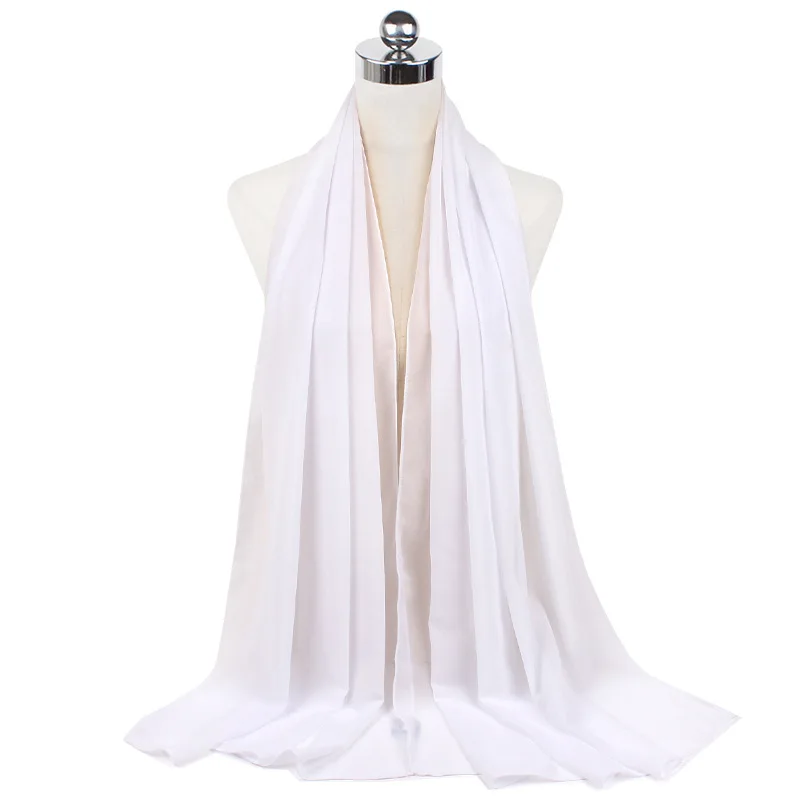 Women Solid Color Chiffon Hijab Scarf Wrap Islamic Shawls Headband Muslim Hijabs Wrap Head Scarf Scarves
Women Solid Color Chiffon Hijab Scarf Wrap Islamic Shawls Headband Muslim Hijabs Wrap Head Scarf Scarves