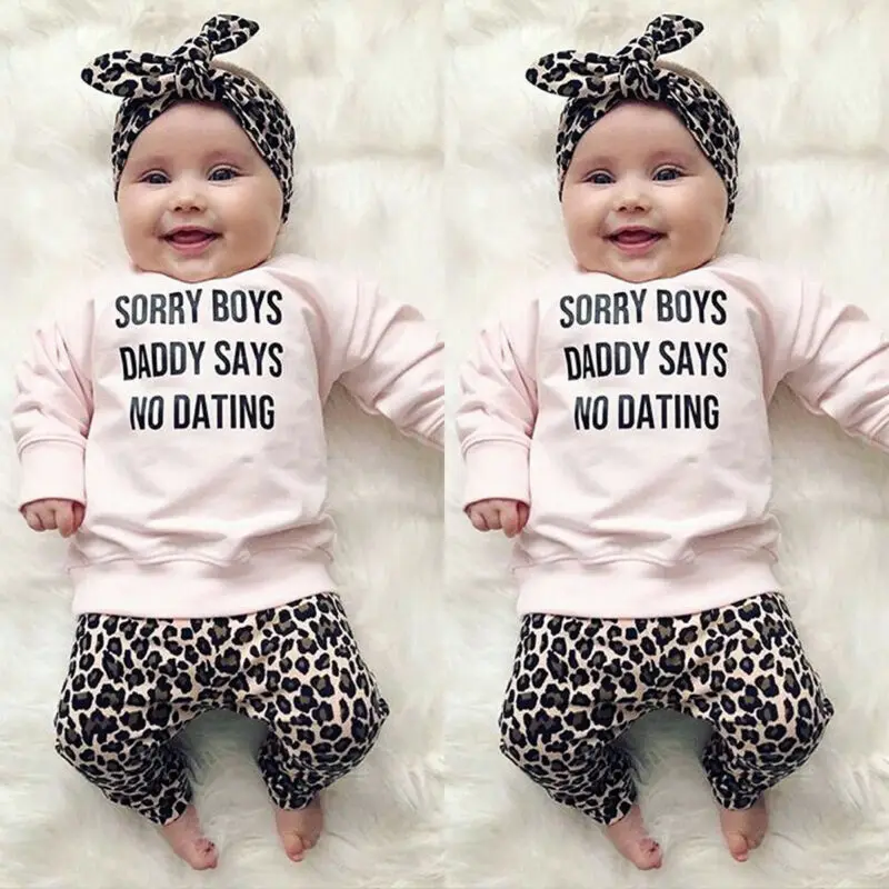 Pudcoco Newborn Baby Girl Leopard Print T-Shirt Top Pants Headband Outfit Clothes 0-24M Baby Clothing
Pudcoco Newborn Baby Girl Leopard Print T-Shirt Top Pants Headband Outfit Clothes 0-24M Baby Clothing