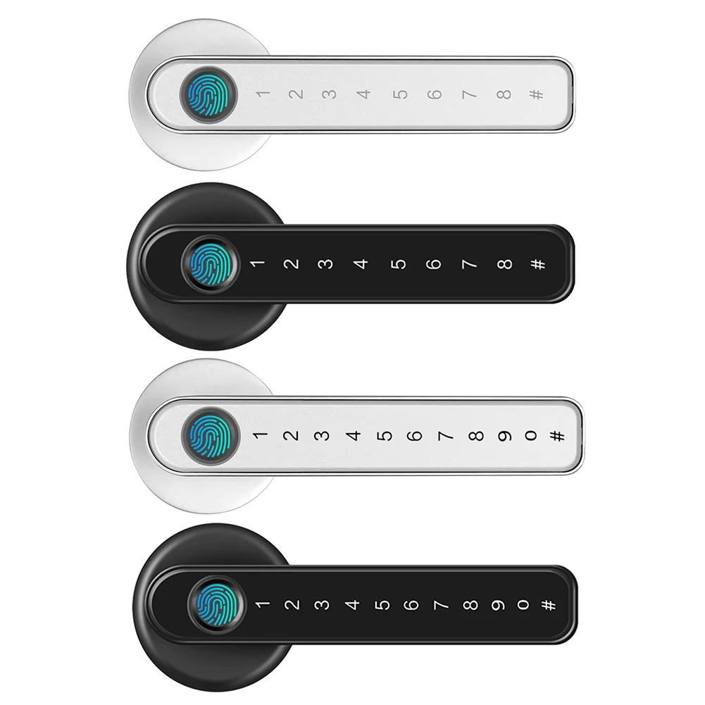Smart Door Lock APP Bluetooth-compatible WiFi Indoor Biometric Fingerprint Password Keys Unlock Electronic Digital Lock
Smart Door Lock APP Bluetooth-compatible WiFi Indoor Biometric Fingerprint Password Keys Unlock Electronic Digital Lock