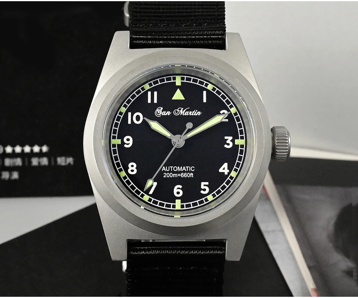 Часы-пилот San Martin SN029G V2 Мужские механические, 38 мм, водостойкие, 200 м
Часы-пилот San Martin SN029G V2 Мужские механические, 38 мм, водостойкие, 200 м
