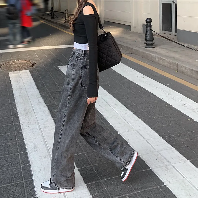 Woman Jeans High Waist Clothes Wide Leg Denim Clothing Blue Streetwear Vintage Quality Fashion Harajuku Straight Pants
Woman Jeans High Waist Clothes Wide Leg Denim Clothing Blue Streetwear Vintage Quality Fashion Harajuku Straight Pants