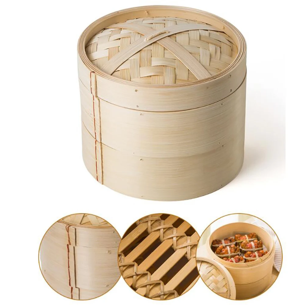 One Cage Lid Bamboo Steamer For Fish Vegetable Snack Basket Set Kitchen Cooking Tools Dumpling Steamer 2020 new
One Cage Lid Bamboo Steamer For Fish Vegetable Snack Basket Set Kitchen Cooking Tools Dumpling Steamer 2020 new