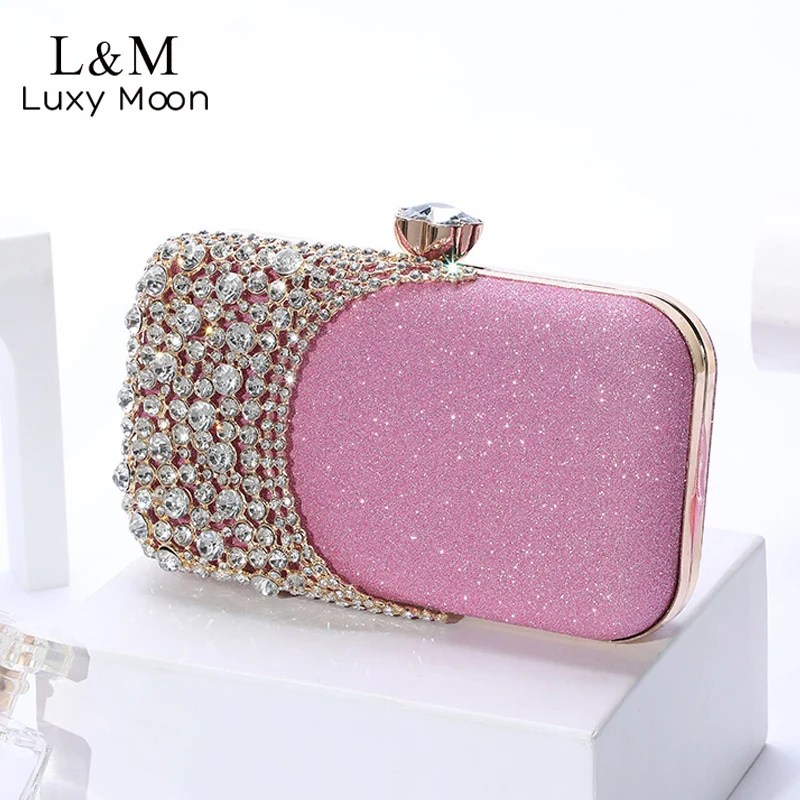 Crystal Diamond Wedding Clutch Bag Women New Fashion Chain Shoulder Crossbody Bags Sequin Female Elegant Party Sac A Main X313H
Crystal Diamond Wedding Clutch Bag Women New Fashion Chain Shoulder Crossbody Bags Sequin Female Elegant Party Sac A Main X313H