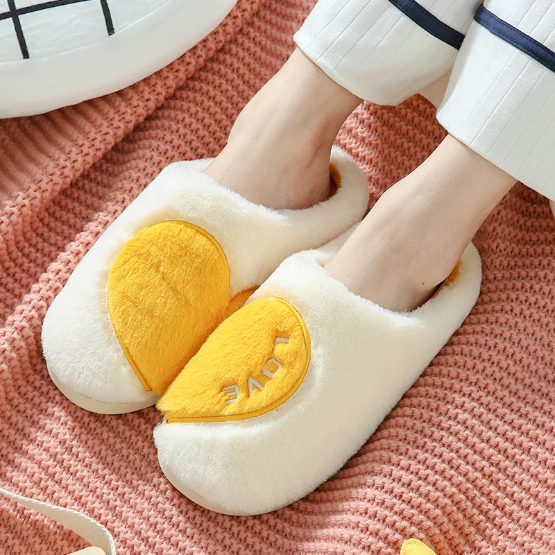 Women House Slippers Female Flock Heart-shaped Warm Plush Flat Slipper Lady Comfortable Indoor Home Cotton Shoe Women's Footwear
Women House Slippers Female Flock Heart-shaped Warm Plush Flat Slipper Lady Comfortable Indoor Home Cotton Shoe Women's Footwear
