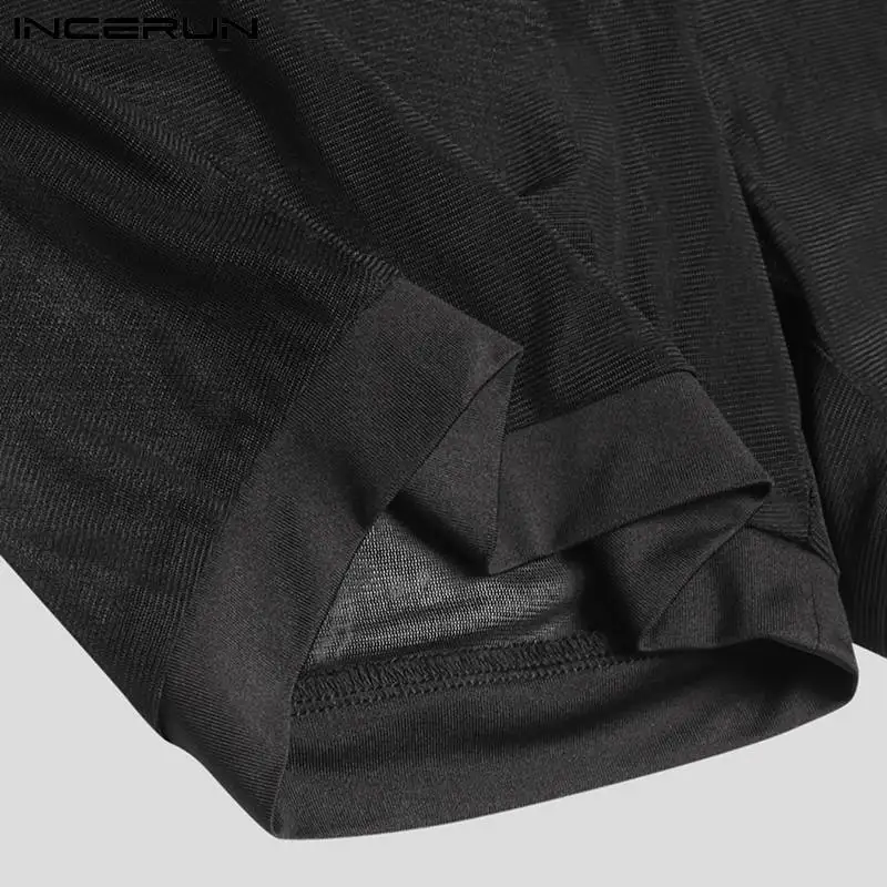 INCERUN Fashion Men See Through Shorts Man Mesh Pockets Sexy Bottoms Hombre Casual Lace Up Shorts Party Nightclub Streetwear 5XL
INCERUN Fashion Men See Through Shorts Man Mesh Pockets Sexy Bottoms Hombre Casual Lace Up Shorts Party Nightclub Streetwear 5XL