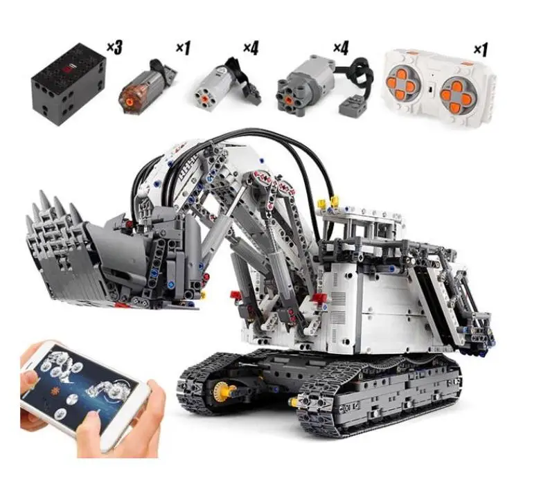 Camoro 4062PCS RC Excavator toy APP Remote Control Vehicle DIY magnetic Assembled Technic building block toys for kids
Camoro 4062PCS RC Excavator toy APP Remote Control Vehicle DIY magnetic Assembled Technic building block toys for kids