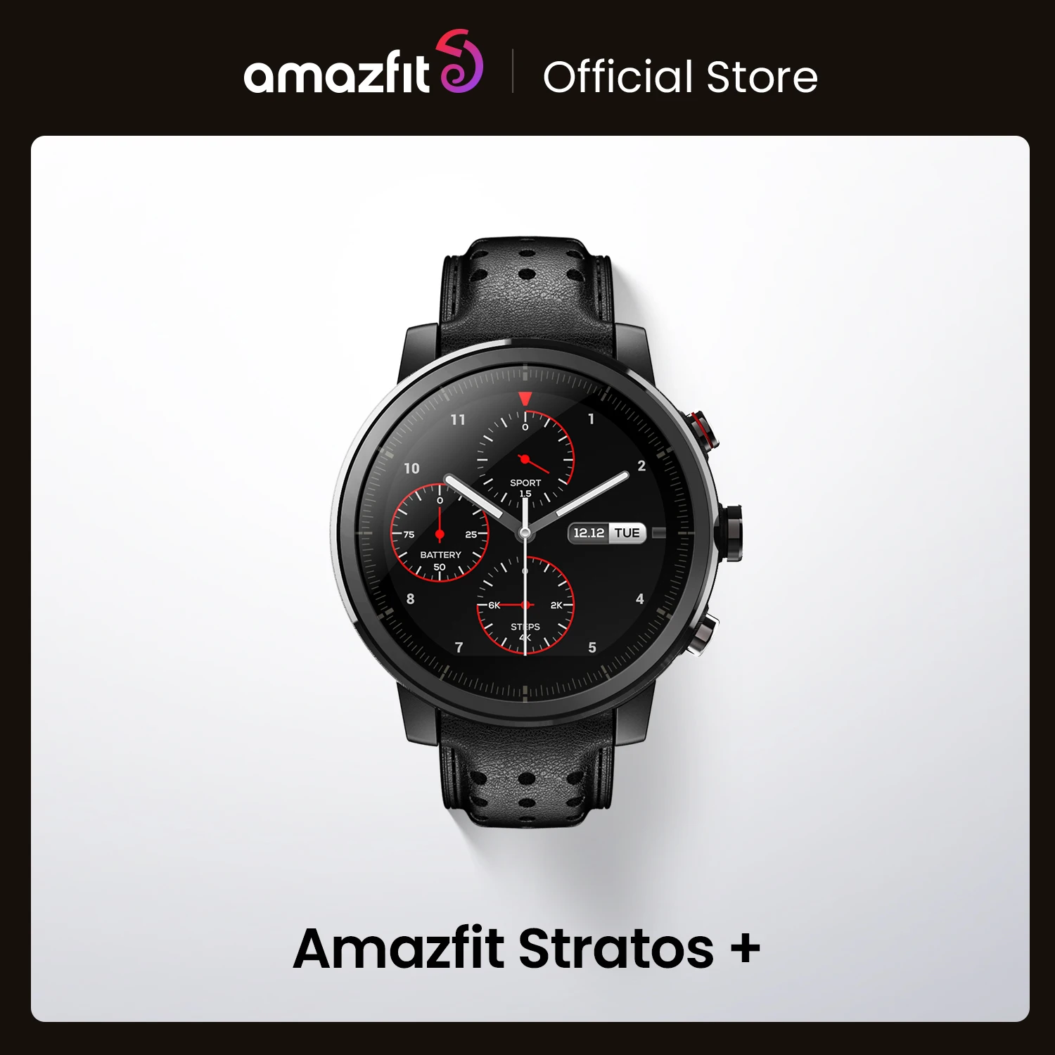In Stock Amazfit Stratos+ Flagship Smart Watch Genuine Leather Strap Sapphire Glass Flourorubber Strap for Android Phone
In Stock Amazfit Stratos+ Flagship Smart Watch Genuine Leather Strap Sapphire Glass Flourorubber Strap for Android Phone