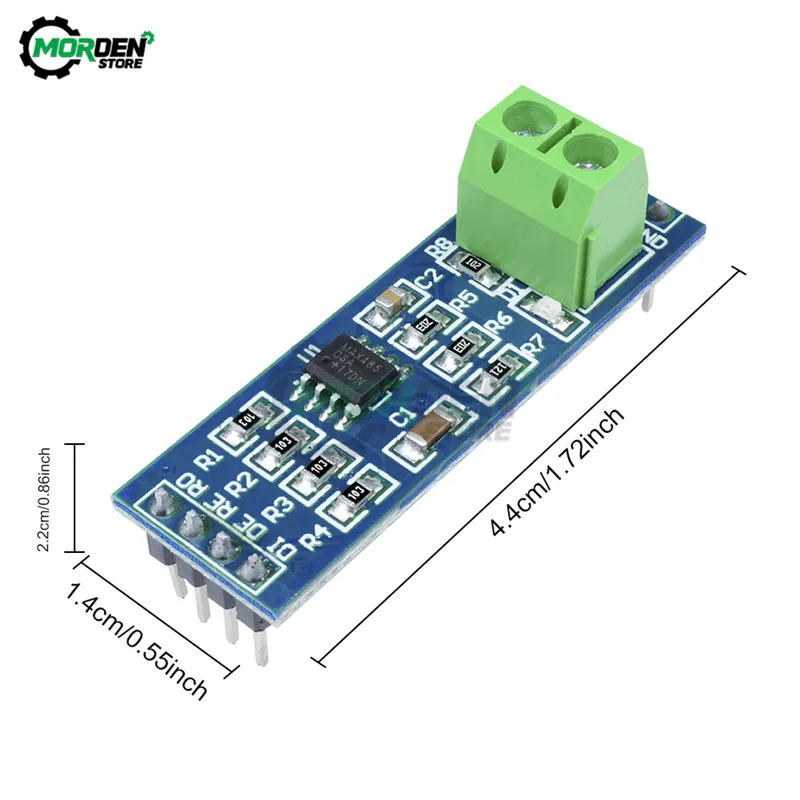 MAX485 модуль RS-485 TTL поворот к RS485 MAX485CSA модуль конвертера для Arduino микроконтроллер MCU макетная плата
MAX485 модуль RS-485 TTL поворот к RS485 MAX485CSA модуль конвертера для Arduino микроконтроллер MCU макетная плата