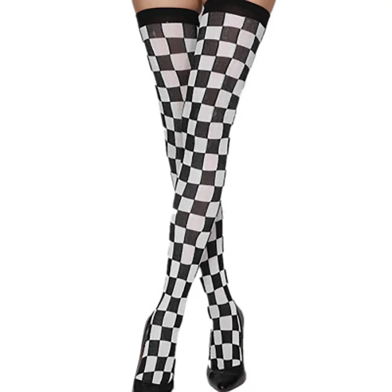 Football Socks Cheerleading Socks Warm Sports Plaid Socks European American Fashion Party Funny Christmas Season Black White
Football Socks Cheerleading Socks Warm Sports Plaid Socks European American Fashion Party Funny Christmas Season Black White
