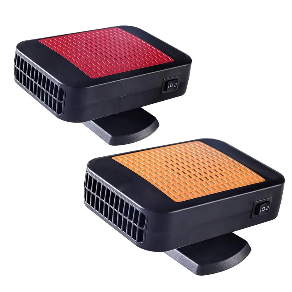 Car Heater 2-in-1 12V/24V Portable Car Heating Fan 360-degree Rotating Portable Defrost Demister Cooling Fan Window Heater
Car Heater 2-in-1 12V/24V Portable Car Heating Fan 360-degree Rotating Portable Defrost Demister Cooling Fan Window Heater