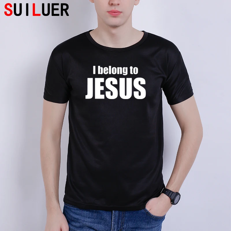 New Fashion Men T Shirts I Belong to Jesus Tshirts Sports Short Sleeve Christ Religion Catholic Christian Faith T-shirts
New Fashion Men T Shirts I Belong to Jesus Tshirts Sports Short Sleeve Christ Religion Catholic Christian Faith T-shirts