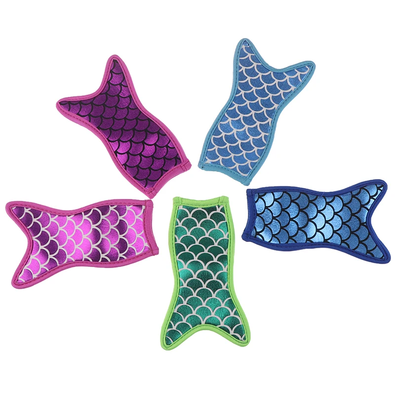 1pc Reusable Mermaid Tail Popsicle Holders Bags Freezing Insulation Ice Pop Sleeves With Stitched Edges For Kids
1pc Reusable Mermaid Tail Popsicle Holders Bags Freezing Insulation Ice Pop Sleeves With Stitched Edges For Kids