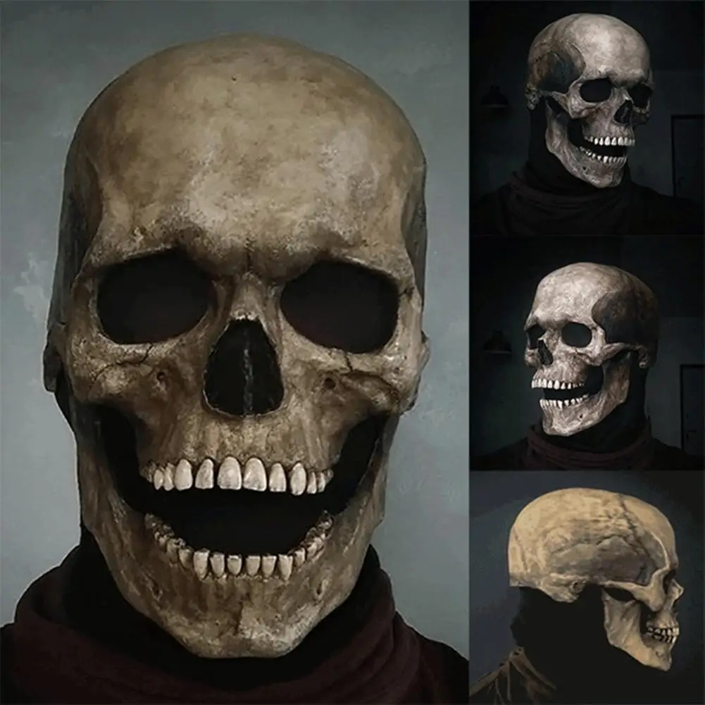 2021 NEW Halloween Horror Mask Jaw Mouth Moveable Skull Latex Mask Skull Cosplay Props
2021 NEW Halloween Horror Mask Jaw Mouth Moveable Skull Latex Mask Skull Cosplay Props