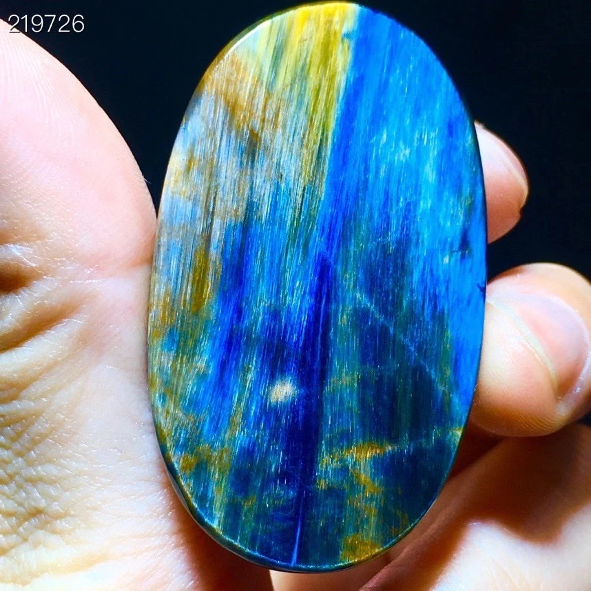 Namibia Natural Blue Yellow Pietersite Chatoyant Oval Pendant 46.9/27.5/11.6mm Women Men Cat Eye Ceretificate AAAAAA
Namibia Natural Blue Yellow Pietersite Chatoyant Oval Pendant 46.9/27.5/11.6mm Women Men Cat Eye Ceretificate AAAAAA