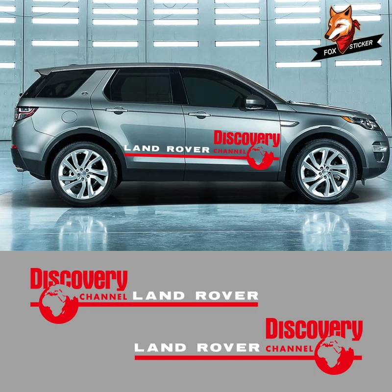 2 PCS Discovery Car Styling Graphics Vinyl Car Doors Stickers Stripes Decals For Land Rover Discovery Range Rover Freelander
2 PCS Discovery Car Styling Graphics Vinyl Car Doors Stickers Stripes Decals For Land Rover Discovery Range Rover Freelander