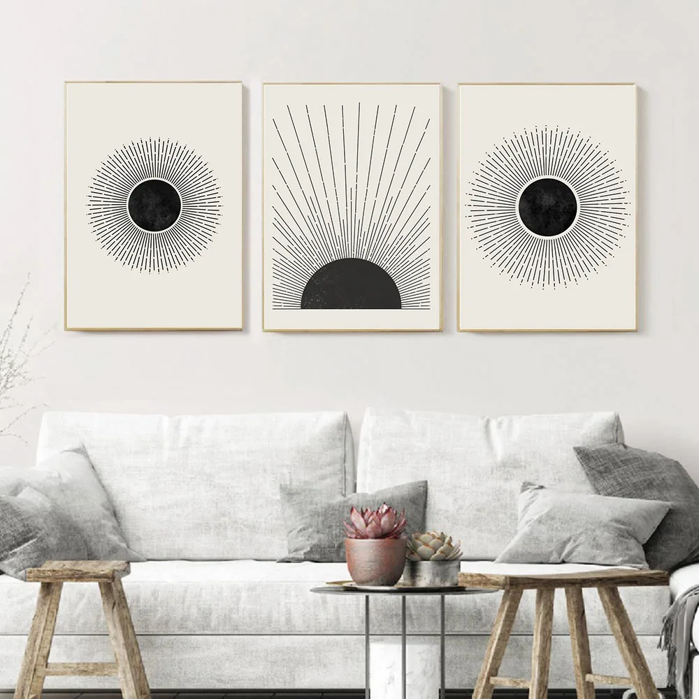 Abstract Line Art Mid Century Modern Poster Art Prints Sun Illustration Canvas Painting Picture Boho Prints Living Room Decor
Abstract Line Art Mid Century Modern Poster Art Prints Sun Illustration Canvas Painting Picture Boho Prints Living Room Decor