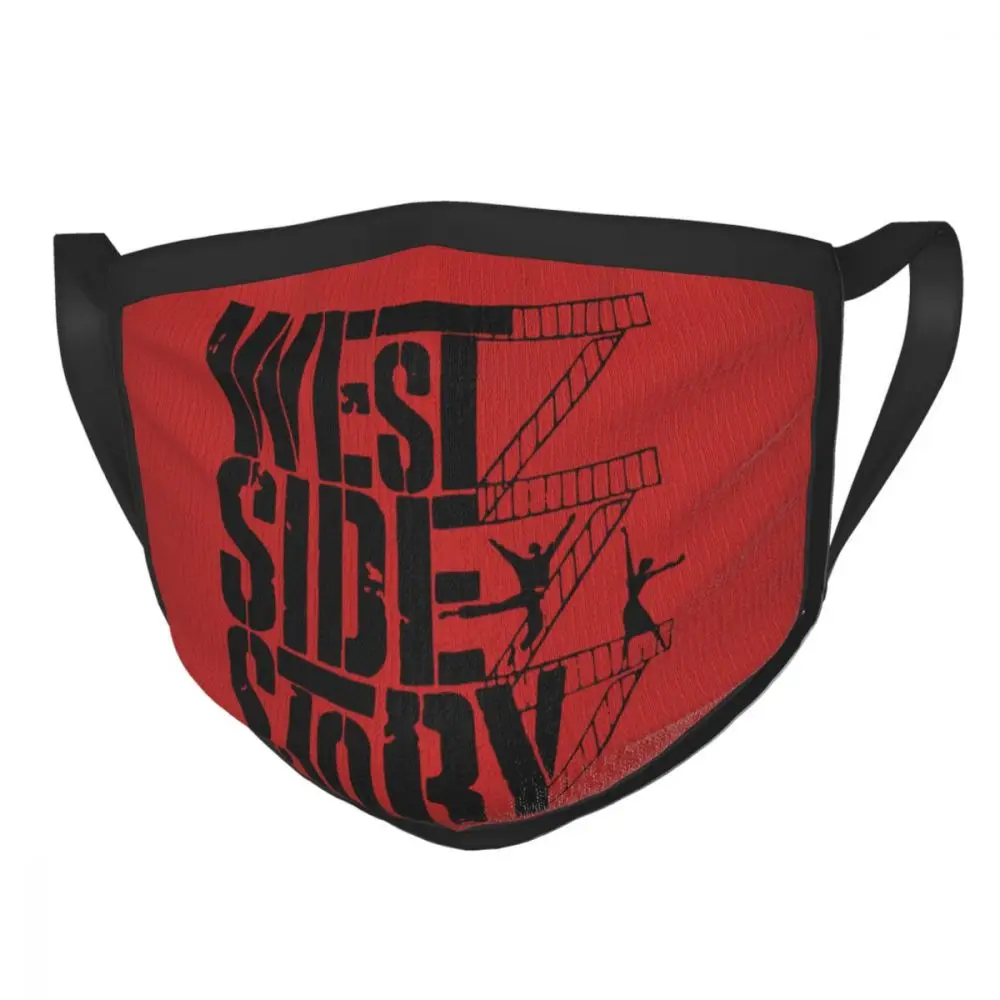 West Side Story Logo Reusable Mouth Face Mask Ballet Dance Anti Haze Dustproof Mask Protection Cover Respirator Mouth Muffle
West Side Story Logo Reusable Mouth Face Mask Ballet Dance Anti Haze Dustproof Mask Protection Cover Respirator Mouth Muffle