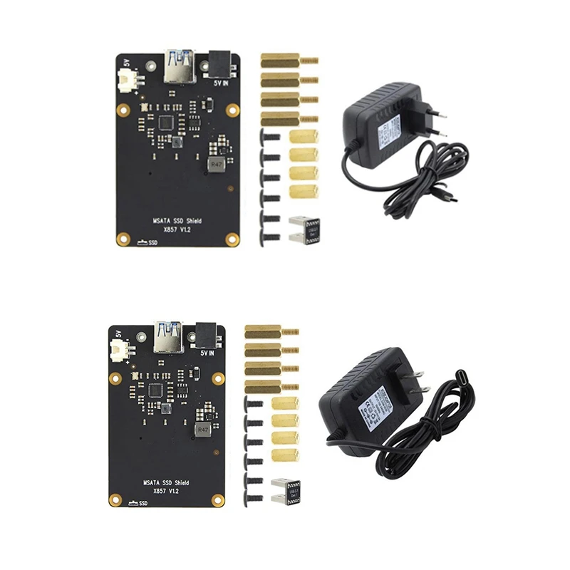 Для Raspberry Pi 4B X857 V1.2 MSATA SSD Плата расширения, модуль памяти USB 3,1 для Pi 4B
Для Raspberry Pi 4B X857 V1.2 MSATA SSD Плата расширения, модуль памяти USB 3,1 для Pi 4B